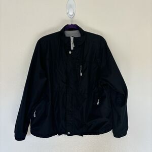 Catalina Windbreaker Jacket Full Zip Coat Womens Size Large Excellent Condition